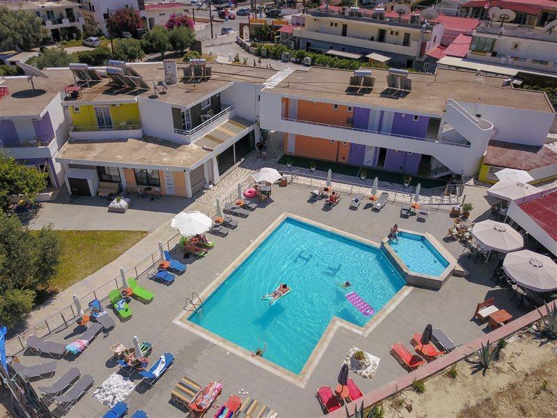 Family House Faliraki Studios Apartments Eksteriør billede