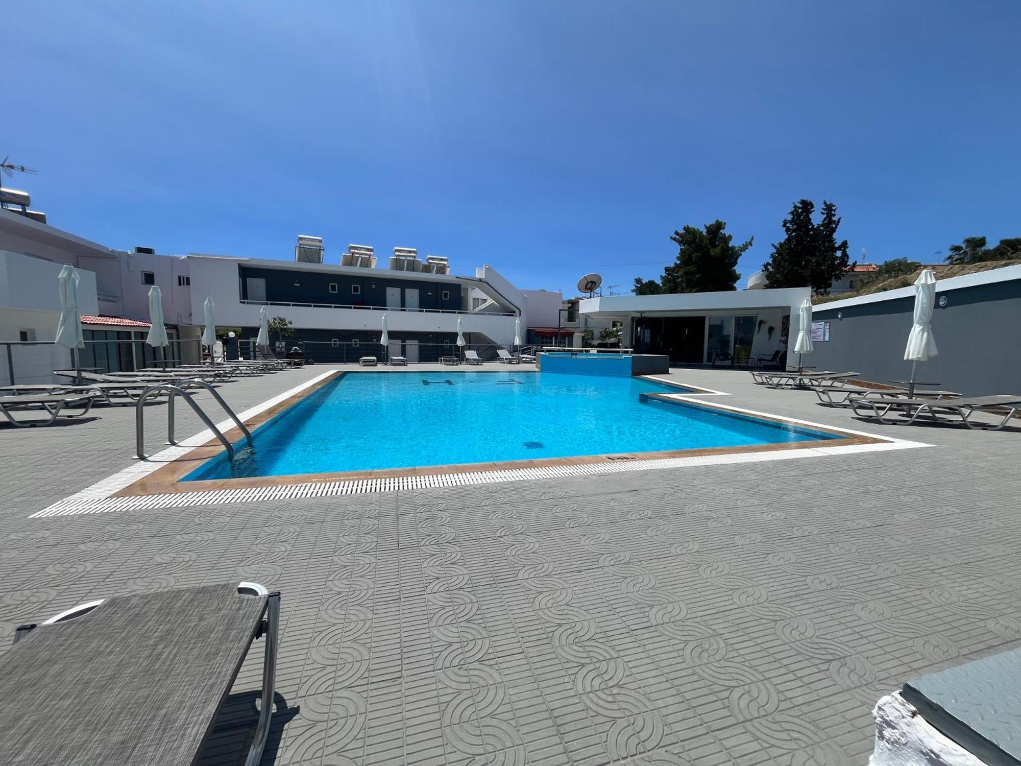 Family House Faliraki Studios Apartments Eksteriør billede