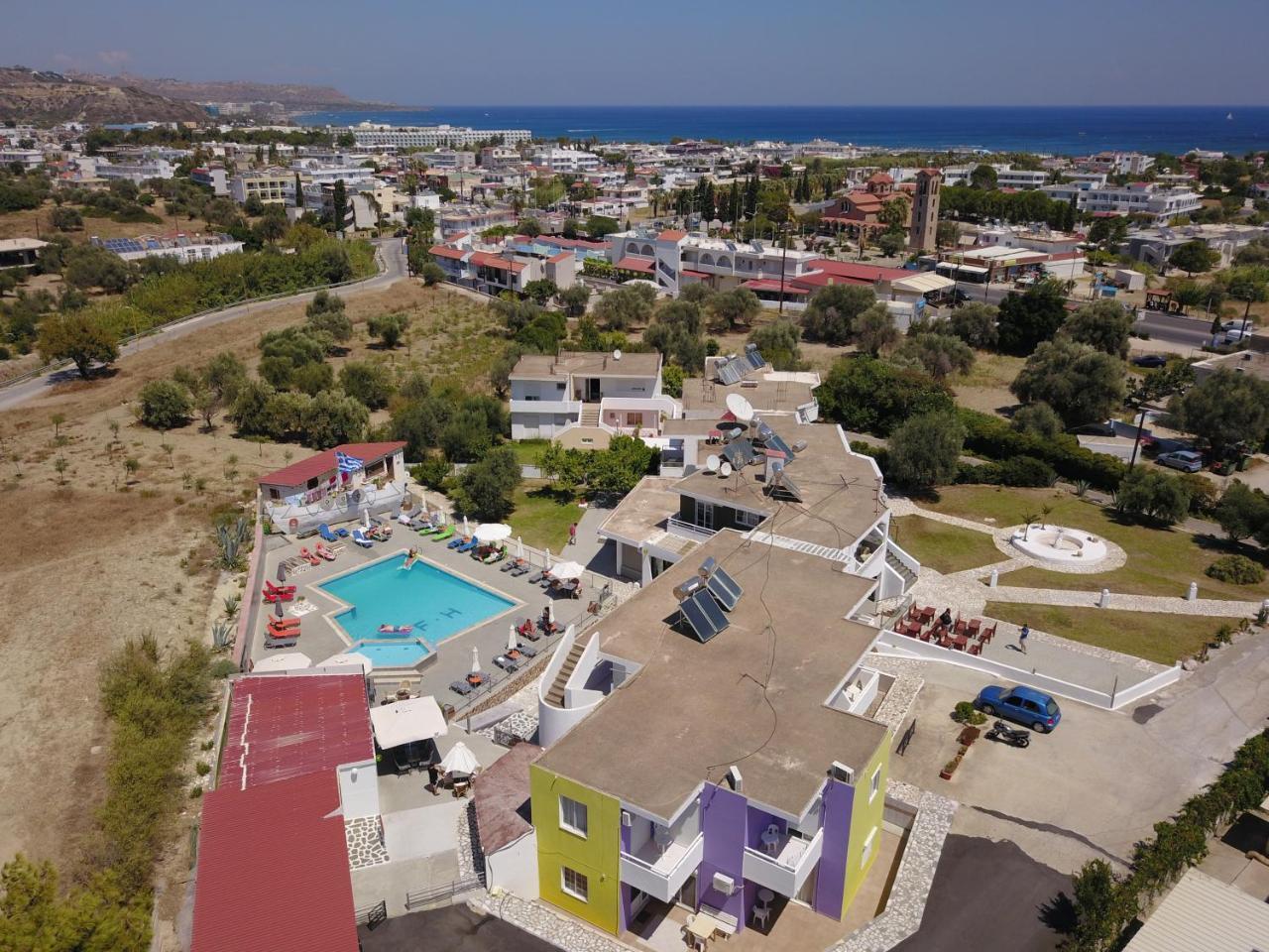 Family House Faliraki Studios Apartments Eksteriør billede