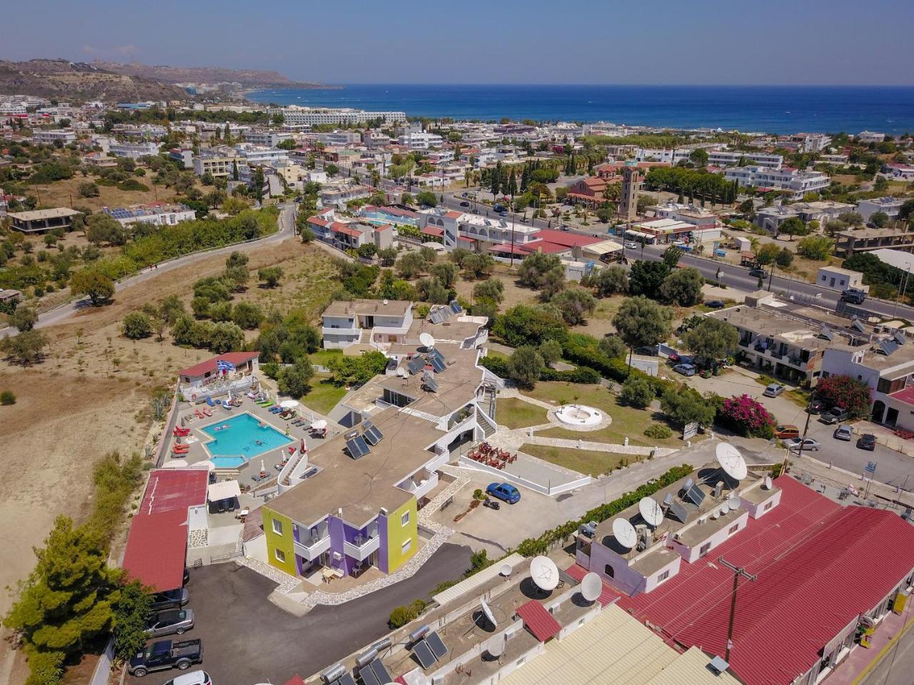 Family House Faliraki Studios Apartments Eksteriør billede